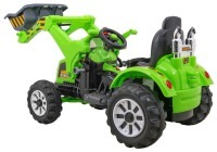 Детский электромобиль трактор на аккумуляторе 12V / зеленый (JS328A-GREEN)