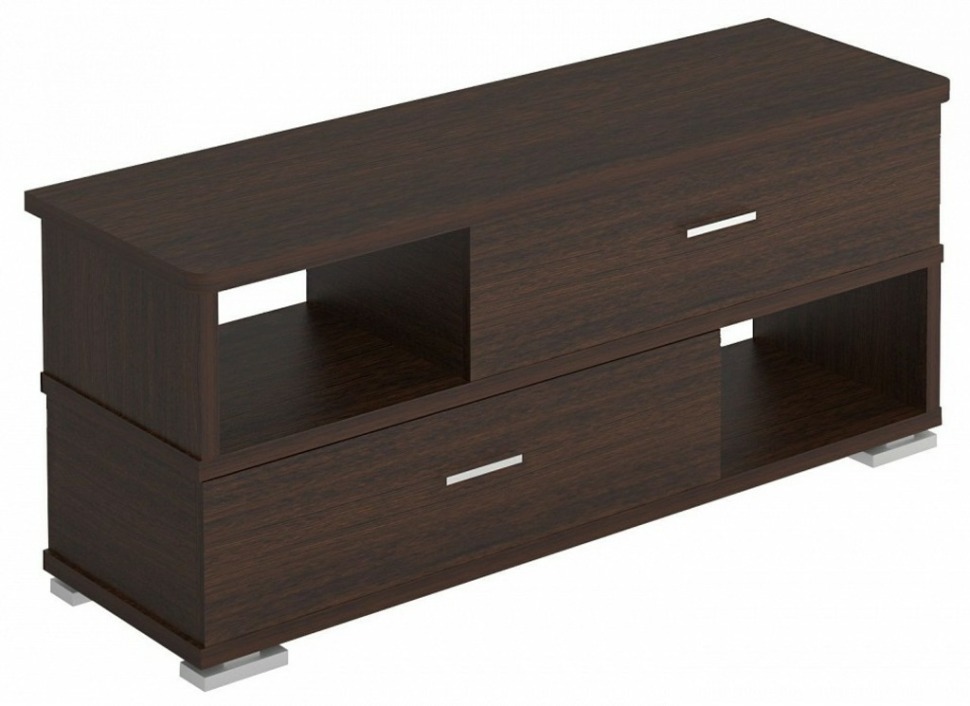 Фото Тумба комбинированная Домино СБ-40/2-ПВК MER_SB-40-2-PVK-zakruglenaya-V - интернет-магазин МегаТерем в Москве