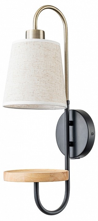 Фото Бра с полкой Escada Aspen 582/1A ESC_582_1A - интернет-магазин МегаТерем в Москве