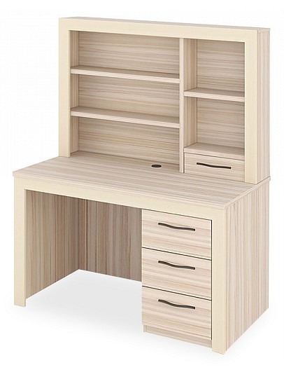 Фото Стол компьютерный Нобиле СтЯ130+НСт130Я MER_StYA130-NSt130YA-KKr - интернет-магазин МегаТерем в Москве