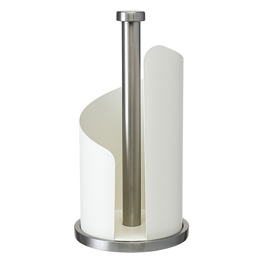 Фото Держатель для бумажных полотенец riks, молочный (78428) - интернет-магазин МегаТерем в Москве