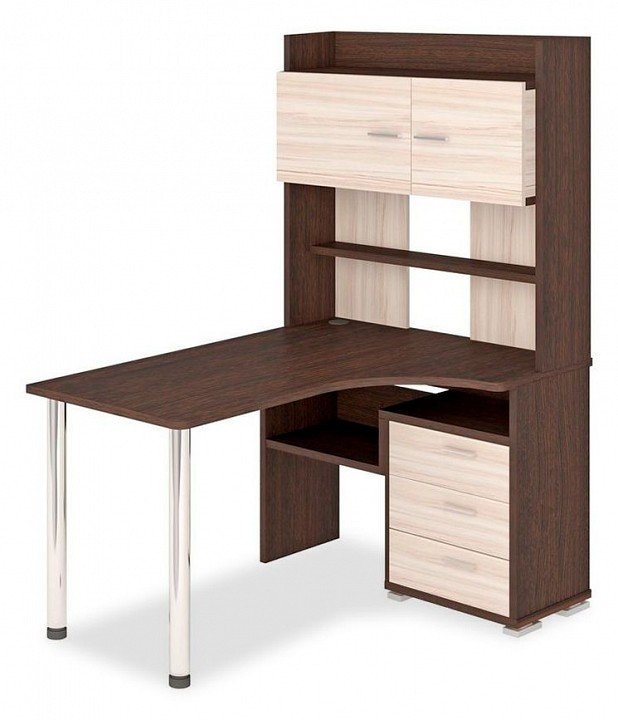 Фото Стол компьютерный Домино СР-133-150 ВК-ПРАВ MER_SR-133-150_VK-PRAV - интернет-магазин МегаТерем в Москве