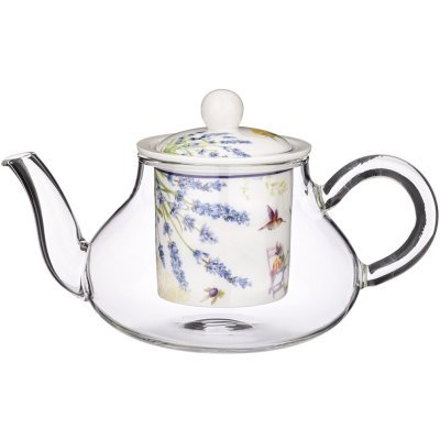 Чайник стеклянный с ситом l...