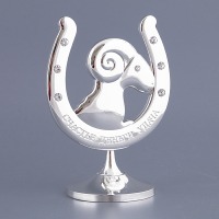 Подкова декоративная на подставке "счастье, деньги, удача" 10*14*7 см. (D-363-247) 