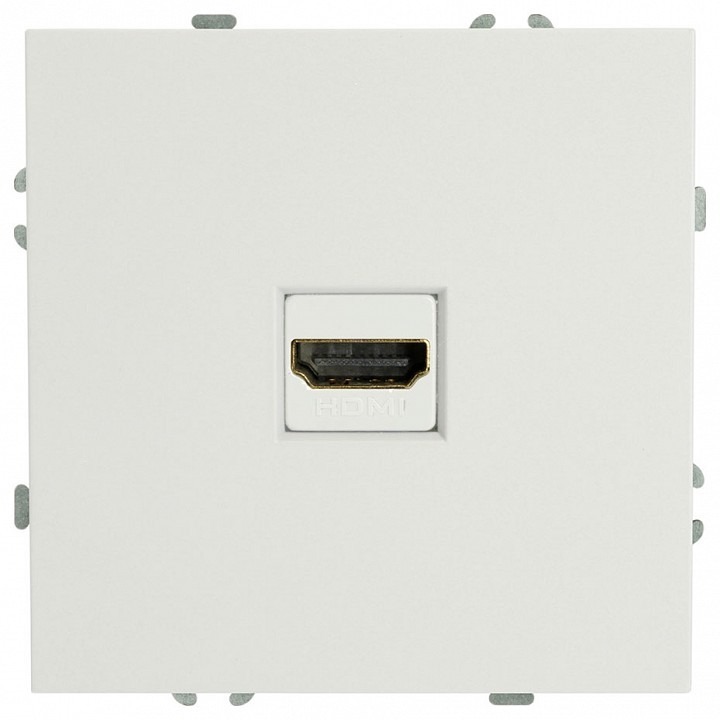 Фото Розетка HDMI без рамки Stekker Эмили 50163 FE_50163 - интернет-магазин МегаТерем в Москве