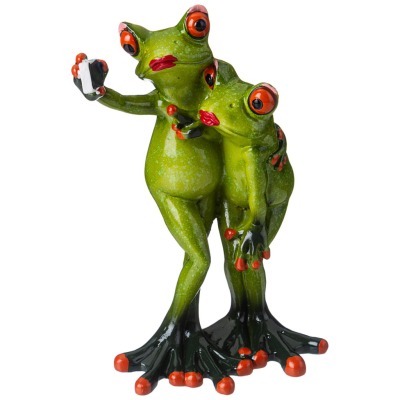 Фигурка декоративная лягушк...
