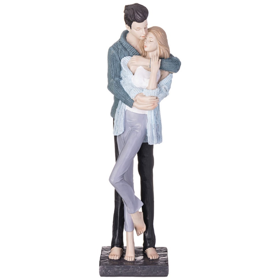 Фото Статуэтка пара 9,5*9,5*33,5 см Lefard (154-625) - интернет-магазин МегаТерем в Москве