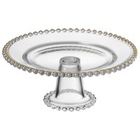 Блюдо сервировочное "golden charm" на ножке, 20*8 см Lefard (345-503)