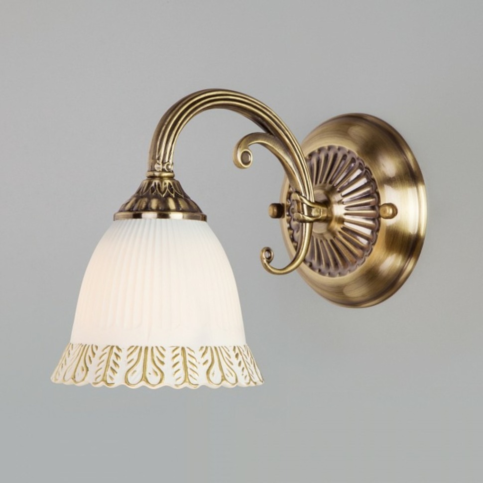 Фото Бра Eurosvet Campina 60107/1 античная бронза EV_a045759 - интернет-магазин МегаТерем в Москве