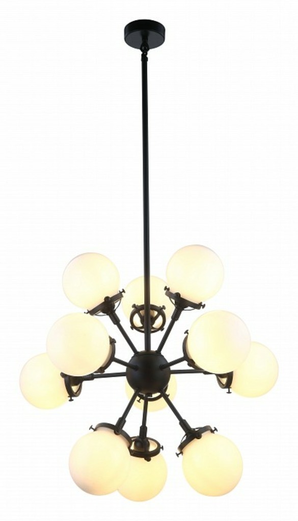 Фото Люстра на штанге Stilfort Ring 2106/01/11P SF2106-01-11P - интернет-магазин МегаТерем в Москве