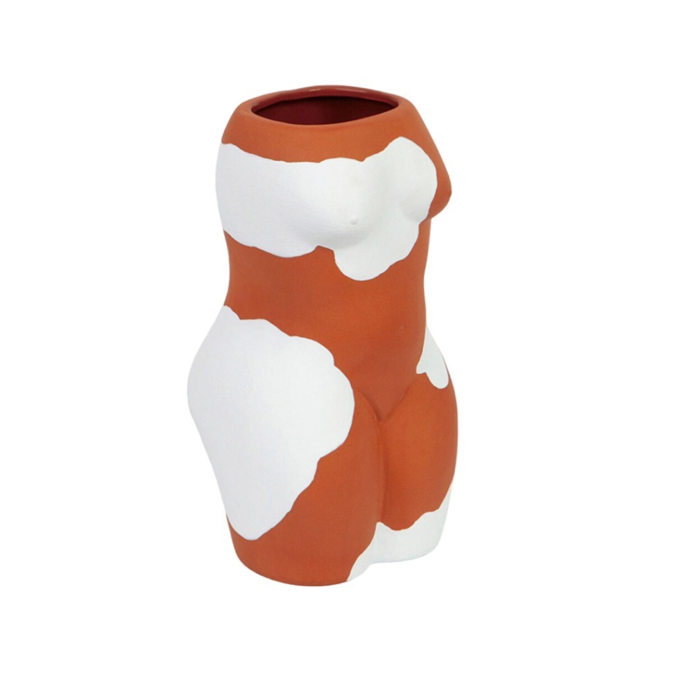 Фото Ваза для цветов body, vitiligo, 18,8 см (75714) - интернет-магазин МегаТерем в Москве