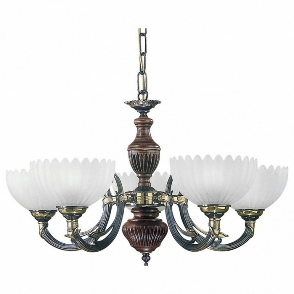 Фото Подвесная люстра Reccagni Angelo 3610 L 3610/5 RA_L_3610_5 - интернет-магазин МегаТерем в Москве