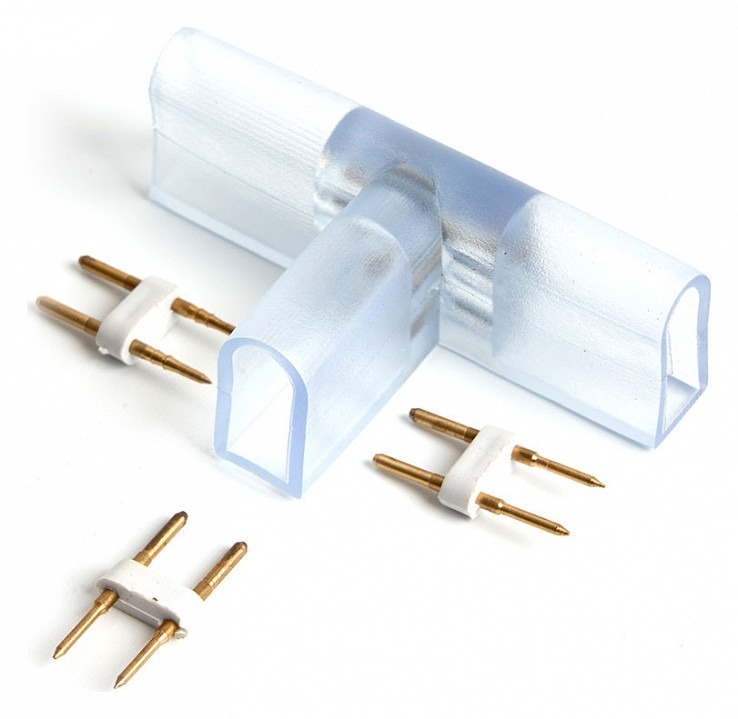 Фото Соединитель лент T-образный жесткий Feron LD512 48207 FE_48207 - интернет-магазин МегаТерем в Москве