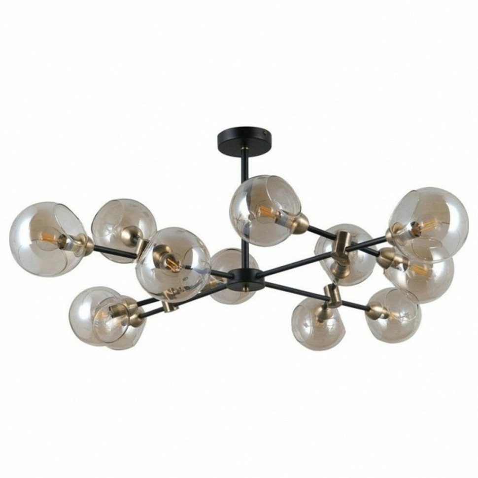 Фото Люстра на штанге Omnilux Fasano OML-94207-12 OM_OML-94207-12 - интернет-магазин МегаТерем в Москве