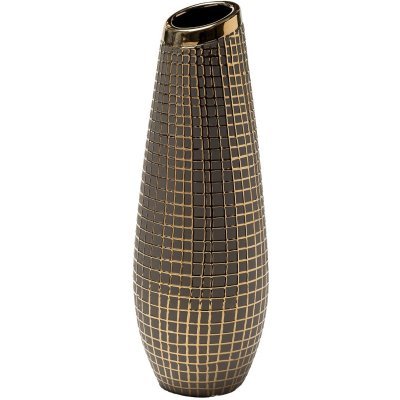 Ваза с золотым декором d12*...