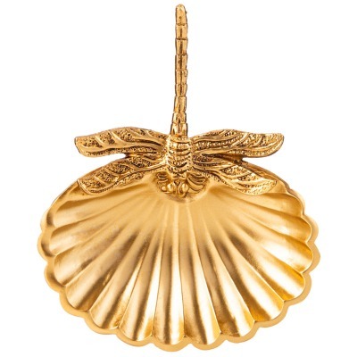 Блюдо декоративное "стрекоза" 16,5х13х4 см Lefard (146-2068)