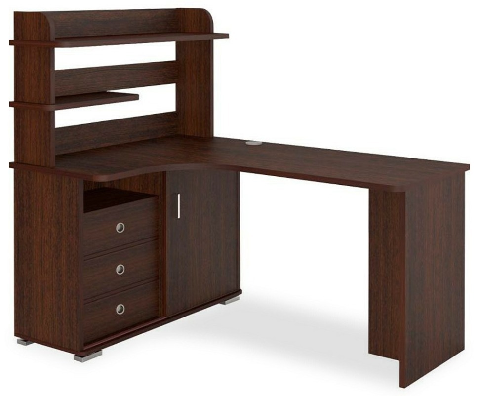 Фото Стол компьютерный Домино СР-165 MER_SR-165-V-LEV-NOVYJ - интернет-магазин МегаТерем в Москве