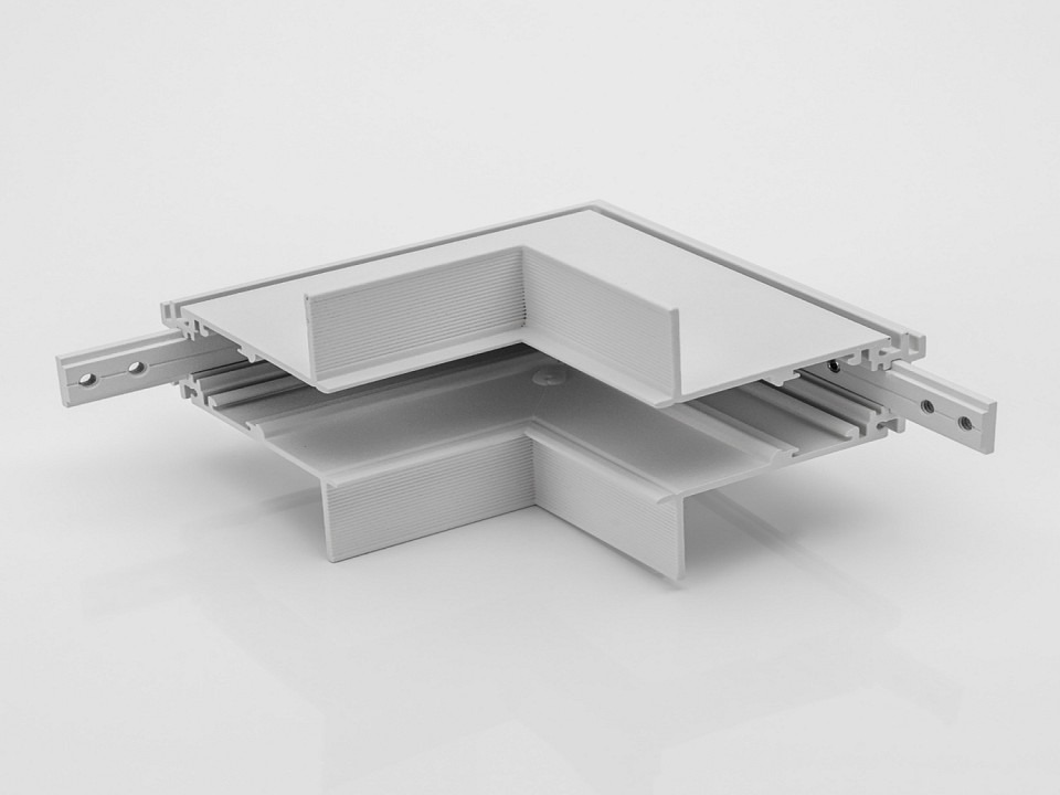 Фото Соединитель угловой внутренний для треков встраиваемых Lumker SY-LINK 00-00013615 LMK_013615 - интернет-магазин МегаТерем в Москве