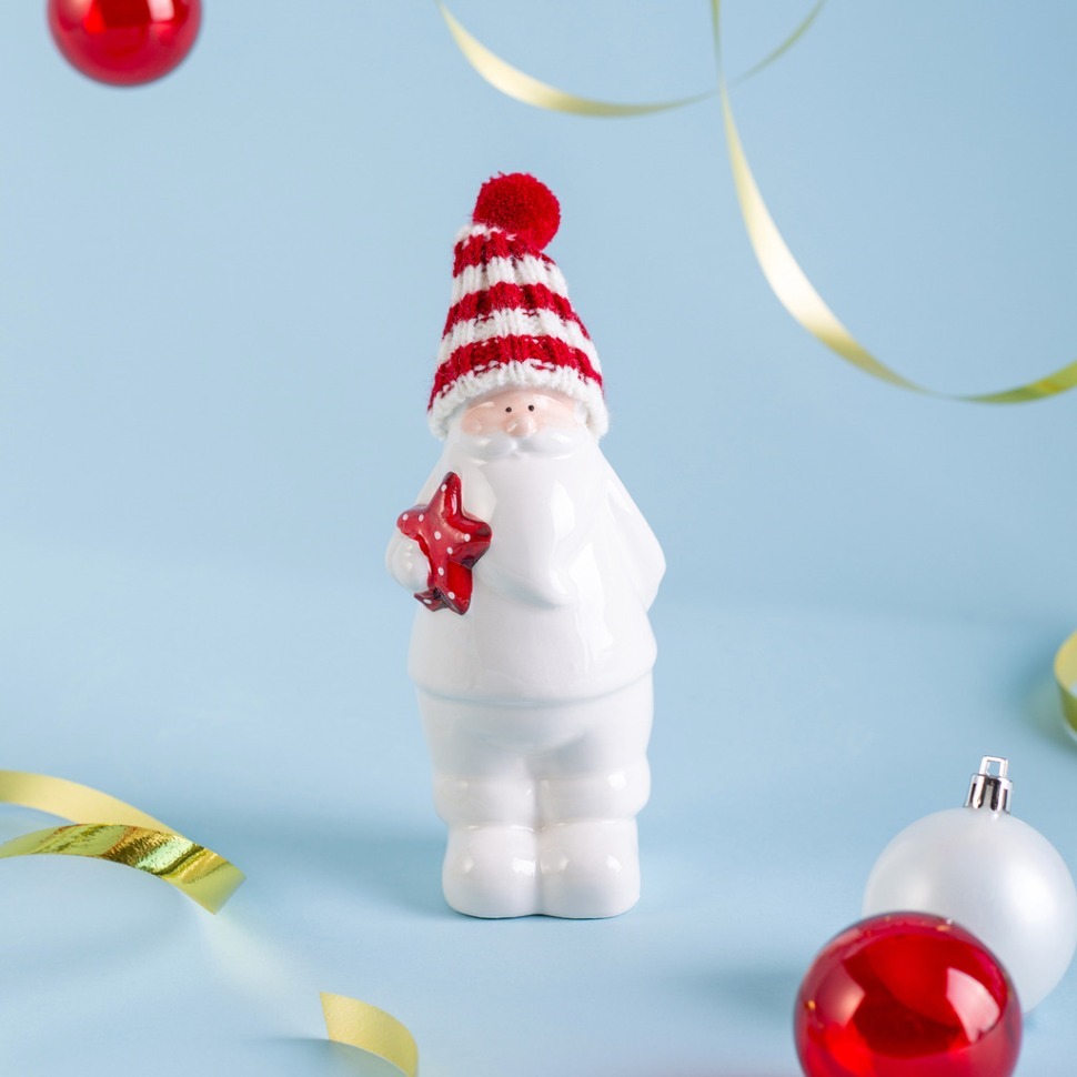 Фото Статуэтка дед мороз 7,1х6,6х16,5 см Lefard (146-2234) - интернет-магазин МегаТерем в Москве