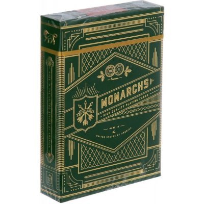 Карты "Theory11 Green Monarchs" (33710)