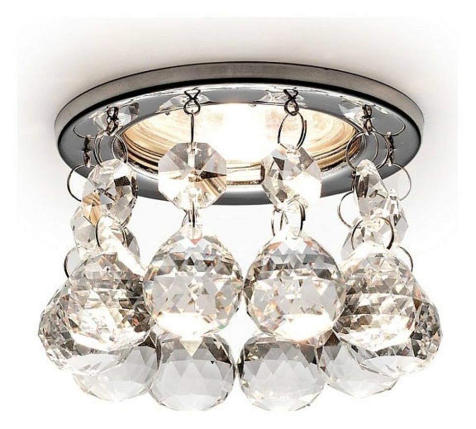 Фото Встраиваемый светильник Ambrella Light K K2051 CH/CL AMBR_K2051_CH_CL - интернет-магазин МегаТерем в Москве