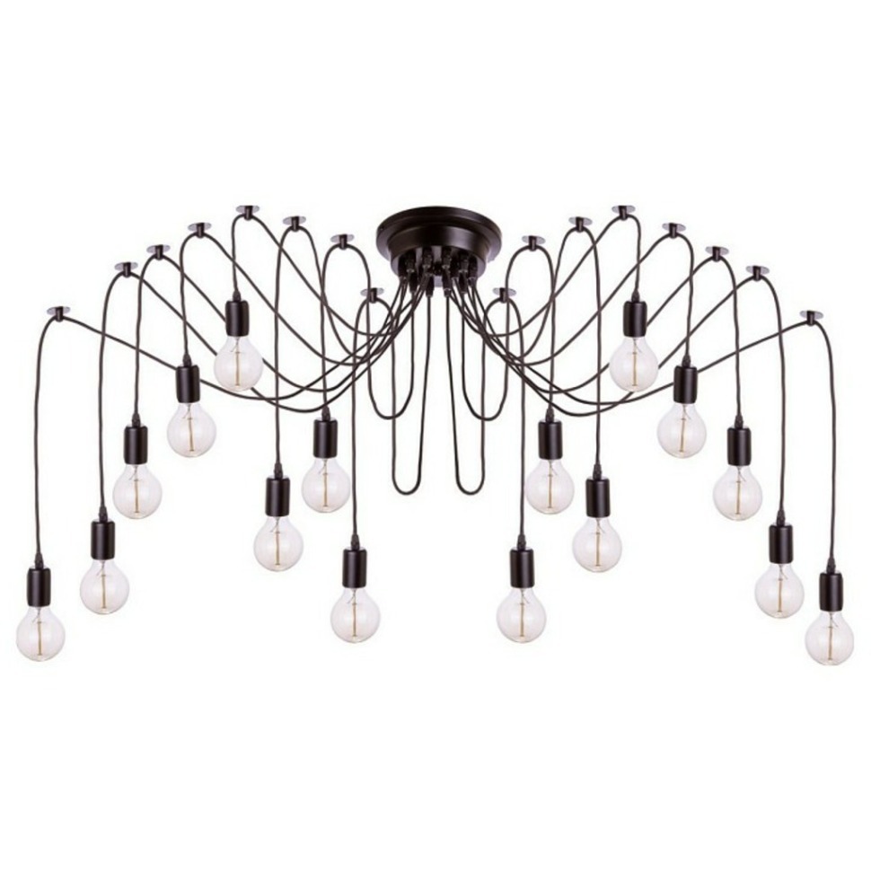 Фото Подвесная люстра Loft it Spider LOFT1162/16 LF_LOFT1162_16 - интернет-магазин МегаТерем в Москве