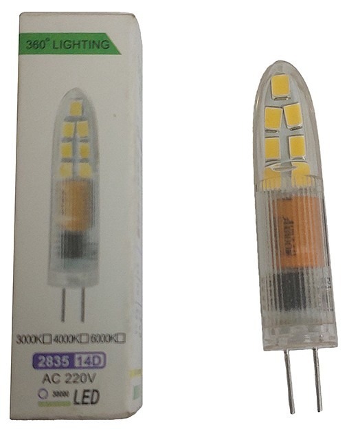 Фото Лампа светодиодная Kink Light  G4 2.8Вт 4000K L07672 KL_L07672 - интернет-магазин МегаТерем в Москве