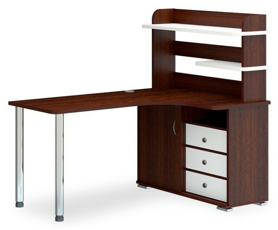 Фото Стол компьютерный Домино СР-165М MER_SR_165M_VBEV-PRAV - интернет-магазин МегаТерем в Москве