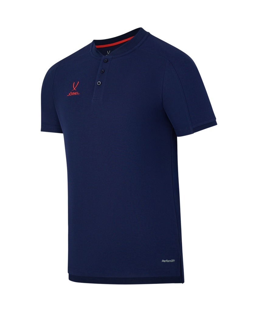 Фото Поло JOGEL DIVISION PerFormDRY CVC Polo, темно-синий (2117245) - интернет-магазин МегаТерем в Москве
