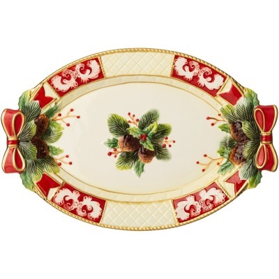 Блюдо lefard "елка" овальное 43,5*29*4см (59-692) 