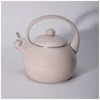 Чайник agness эмалированный со свистком серия "charm", 2,2л (934-603) 