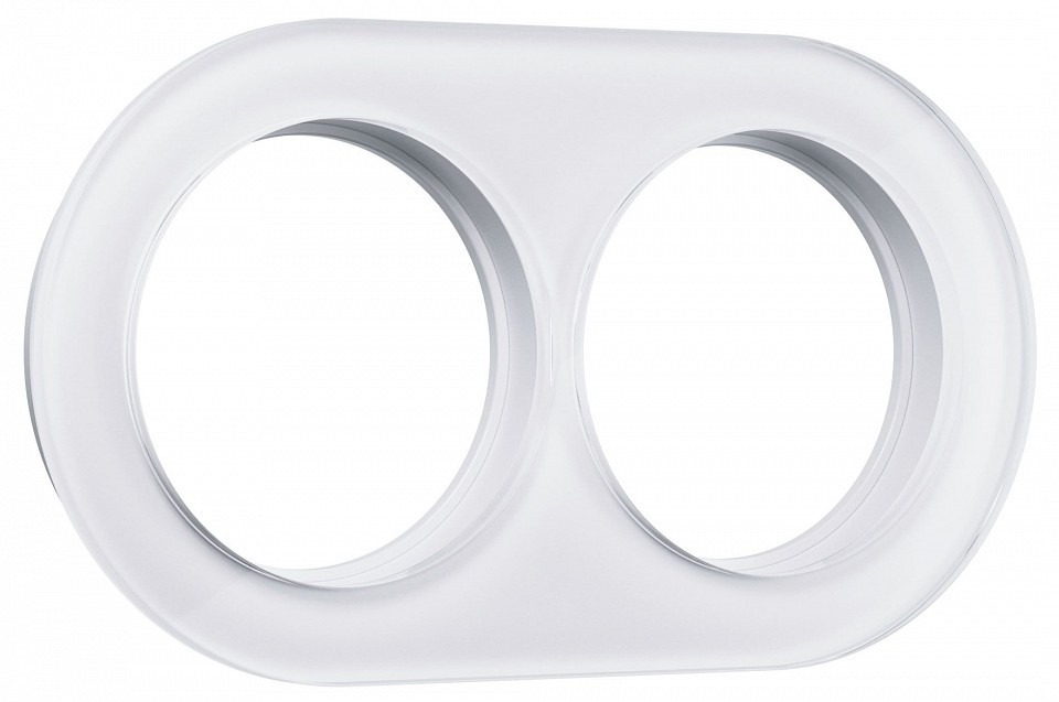 Фото Рамка на 2 поста Werkel Ретро (белый) W0025101 WRK_a051632 - интернет-магазин МегаТерем в Москве