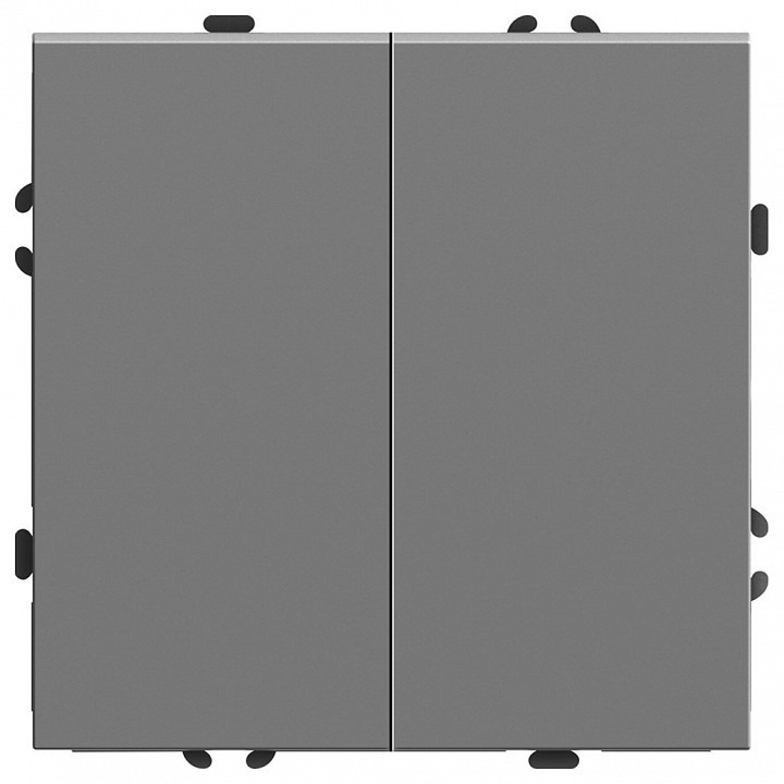 Фото Переключатель перекрестный двухклавишный без рамки Stekker Эмили 50166 FE_50166 - интернет-магазин МегаТерем в Москве