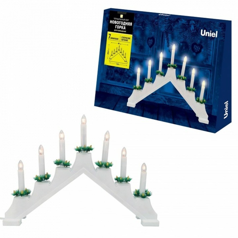 Фото Свеча декоративная Uniel Bridge UL-00007388 UL_UL-00007388 - интернет-магазин МегаТерем в Москве