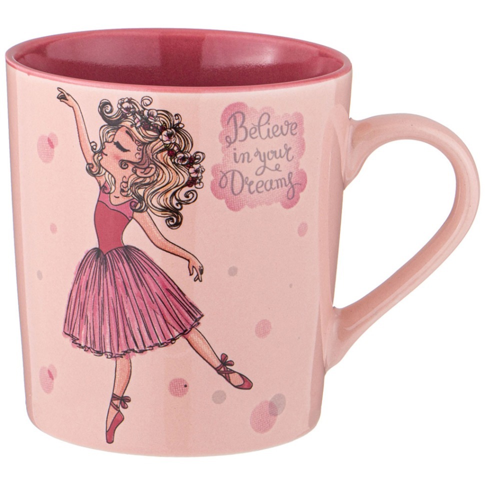 Кружка lefard fashion princess 255мл (260-879)  Фото Кружка lefard fashion princess 255мл (260-879)  - интернет-магазин МегаТерем в Москве