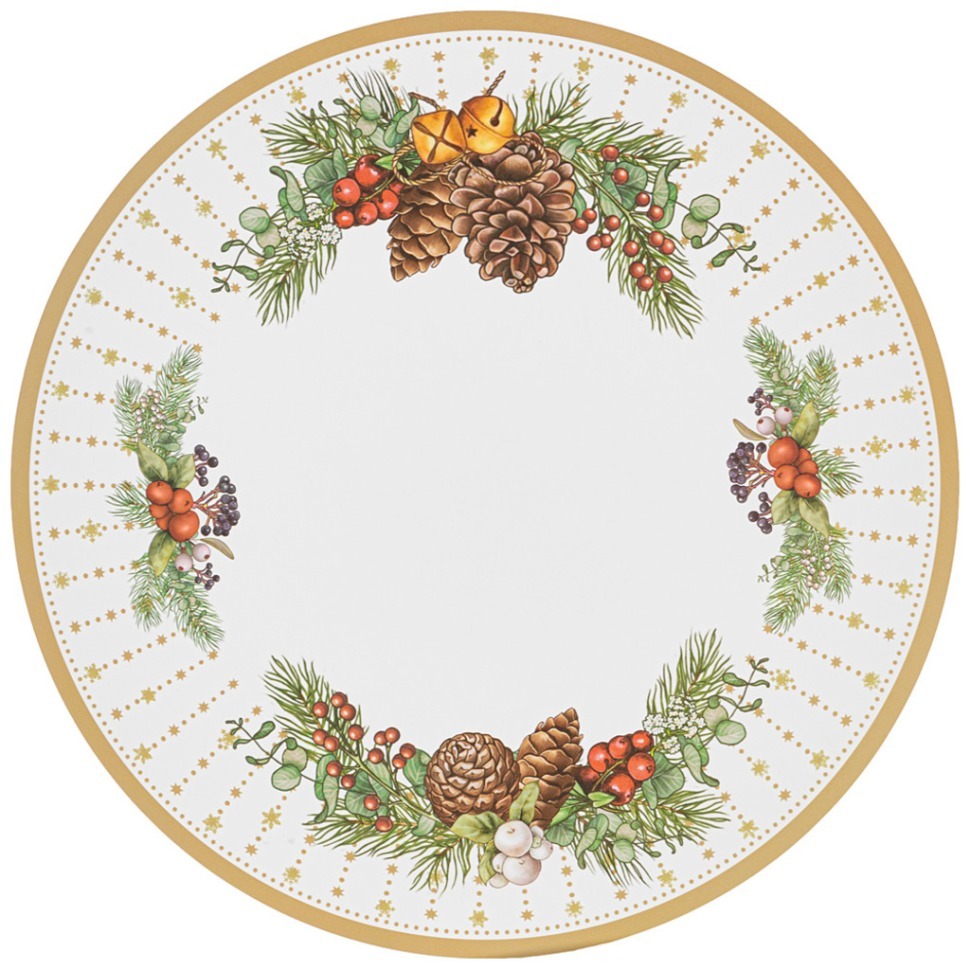Фото Набор подстановочных салфеток celebration из 4 шт., диаметр=38 см Lefard (771-122) - интернет-магазин МегаТерем в Москве