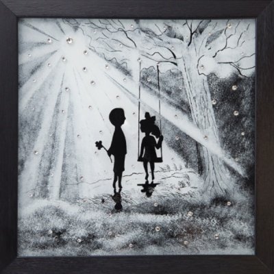 Картина Свет любви с кристаллами Swarovski (1882)