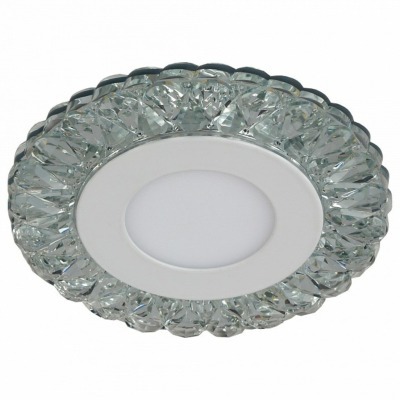 Встраиваемый светильник Эра DK LED 16 DK LED 16 SL/WH ER_B0036497