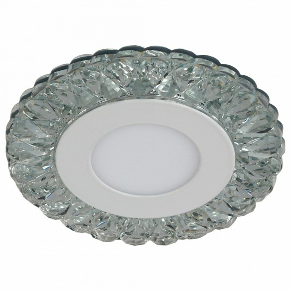 Фото Встраиваемый светильник Эра DK LED 16 DK LED 16 SL/WH ER_B0036497 - интернет-магазин МегаТерем в Москве