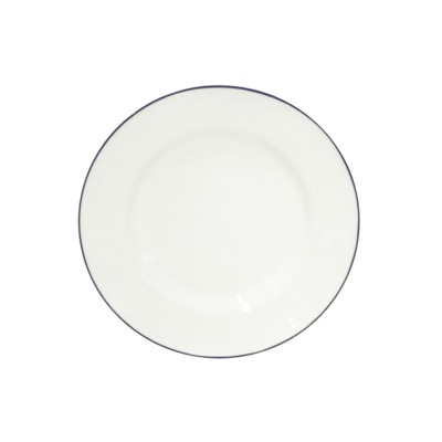 Тарелка ATP231-01112G(00721C), 22,6 см, керамика, white, blue, Costa Nova