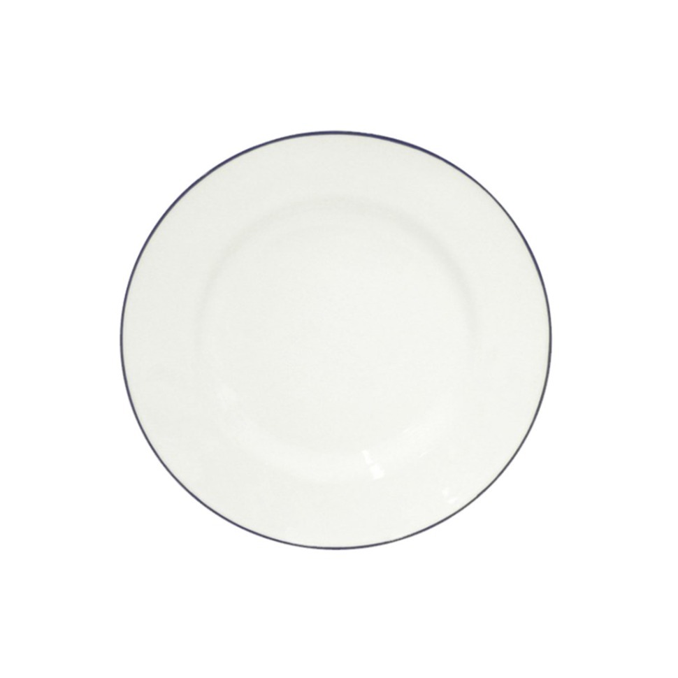 Фото Тарелка ATP231-01112G(00721C), 22,6 см, керамика, white, blue, Costa Nova - интернет-магазин МегаТерем в Москве