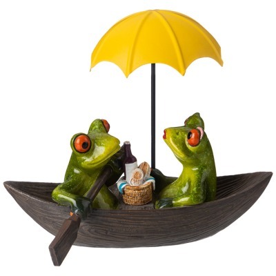 Фигурка декоративная лягушк...