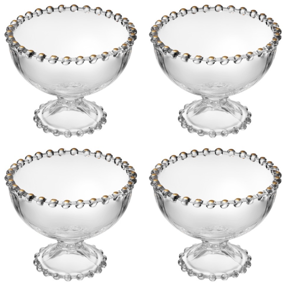 Фото Набор креманок golden charm 4 шт./11*8,5 см Lefard (345-504) - интернет-магазин МегаТерем в Москве