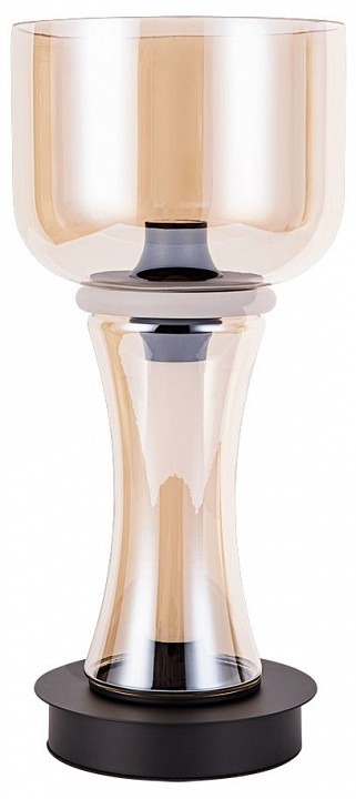 Фото Настольная лампа декоративная Divinare Volturn 1243/17 TL-15 DV_1243_17_TL-15 - интернет-магазин МегаТерем в Москве