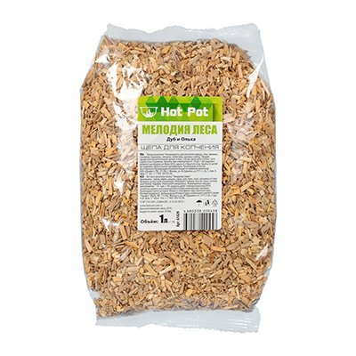 Щепа для копчения Hot Pot Мелодия леса (Дуб и Ольха) 1 л 61429 (63008)