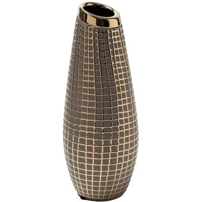 Ваза с золотым декором d10*...