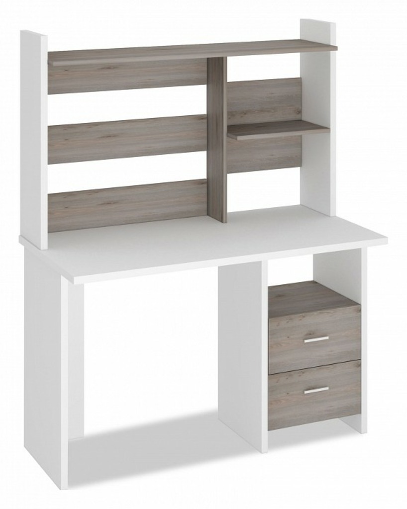 Фото Стол компьютерный Домино Лайт СКЛ-Прям120+НКЛ-120 MER_SKL-Pryam120_NKL-120_BEN - интернет-магазин МегаТерем в Москве