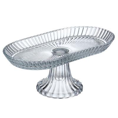 Блюдо на ножке овальное 28*...