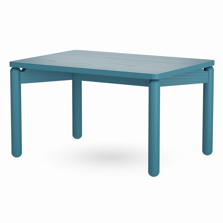 Фото Столик кофейный saga, 50х70 см, сине-зеленый (76393) - интернет-магазин МегаТерем в Москве