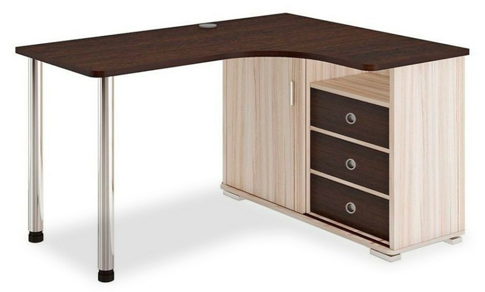 Фото Стол письменный Домино СР-145СМ MER_SR-145SM_KVV-PRAV - интернет-магазин МегаТерем в Москве